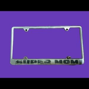 Vintage 1980’s License Plate Covers 12.5 X 6.75